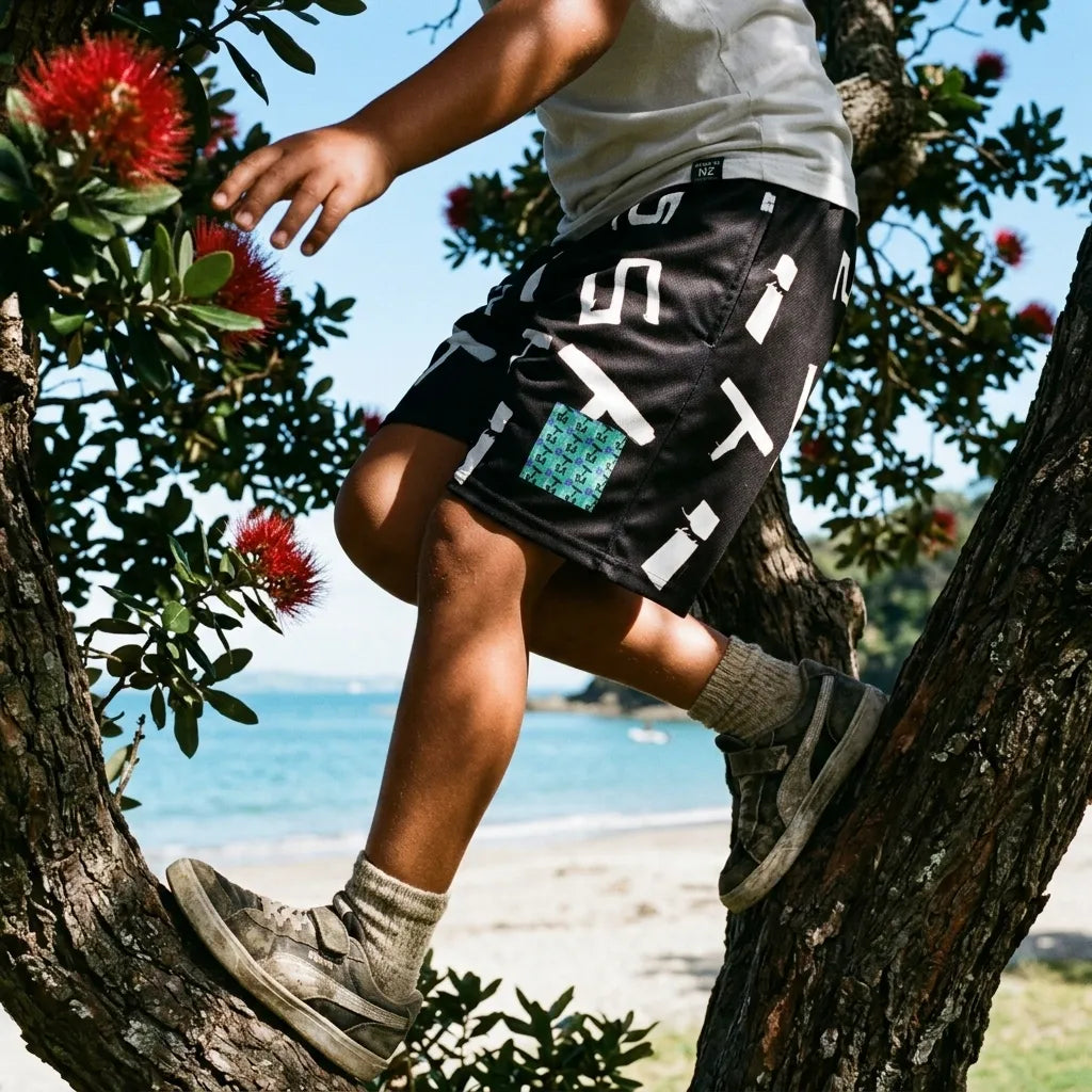 Game On Youth Mesh Shorts